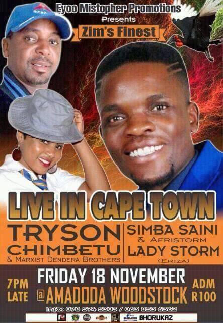 Capetown @trysonchimbetu @LadyStormEriza