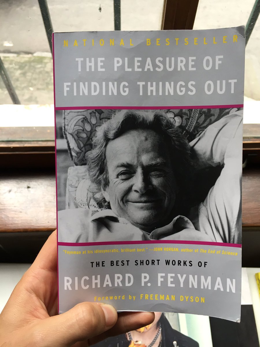 olucasmelo's tweet photo. O ídolo e físico Richard Feynman tem uma tática que usava desde o colegial. Tá nesse livro: https://t.co/0DCGty0ofM