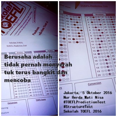 nurherdaa's tweet photo. Apapun kondisinya, demi terus belajar dan menyempatkan, ku akan menghadapi ini. Let's Break The Limits. ! #TOEFLPredictionTest @01_budi https://t.co/7iUONiMzGv