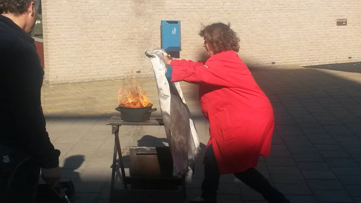 De BHV-ers zijn weer up-to-date wat betreft branden blussen en ontruimingen!