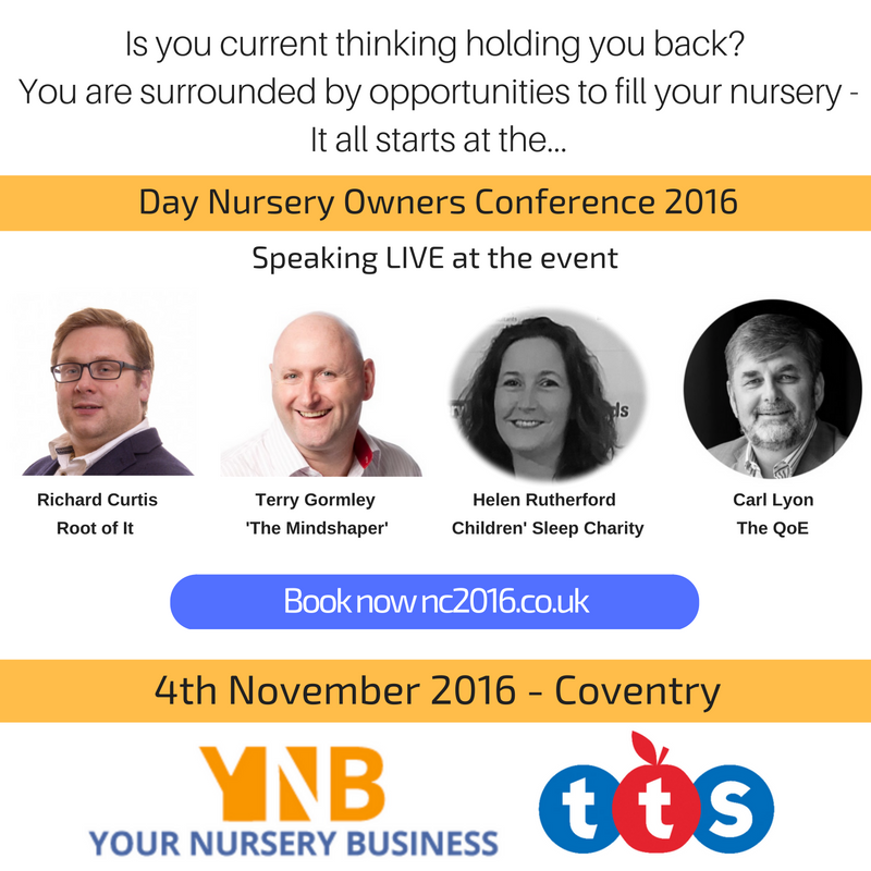 yournurserybiz's tweet photo. Day Nursery Owners Conference 2016 #nc2016 Thanks to @TTS_EarlyYears for being our primary partner https://t.co/5XTMNNiTT1 #Nurseries #EYFS https://t.co/99nLoENFPU