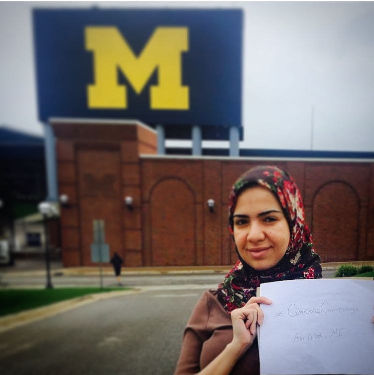 CompassLF's tweet photo. مشاركة من صديقة الحملة د.ناديا من Easter Michigan university
#حملة_بيكار https://t.co/74XG9fzuU7