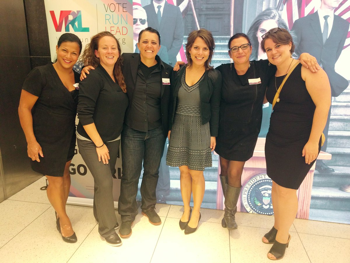 Some awesome ladies #vrl2years hosted by <a href="/ElieTahari/">Elie Tahari</a> and their inspiring #madampresident campaign! <a href="/CivicHall/">Civic Hall</a>