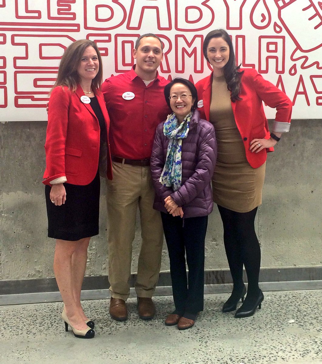 traceyhester1's tweet photo. Thanks @CM_MargaretChin for stopping by #TriBeCaTarget #nyc https://t.co/X2gMV8gUyN