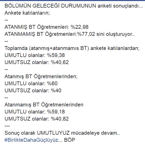btoplatformu's tweet photo. "Bilişim Öğretmenleri Platformu" umutla alınacak kararları bekliyor.
@hmzaydg
@btirnakci 
@Yusuf__Tekin 
@tcmeb https://t.co/eQwV0njTlE