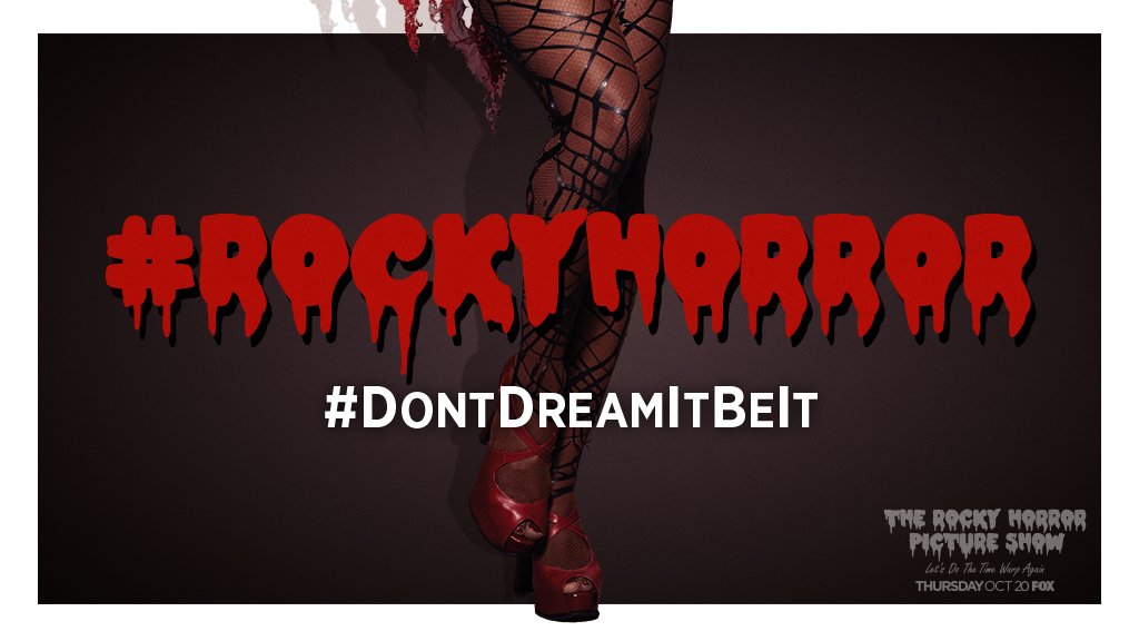 RockyHorrorFOX's tweet photo. What does "Don't Dream It. Be It." mean to you? Share your #RockyHorror fan art to Instagram using #DontDreamItBeIt. https://t.co/xa2DGOnZDw https://t.co/dzIzs80INP