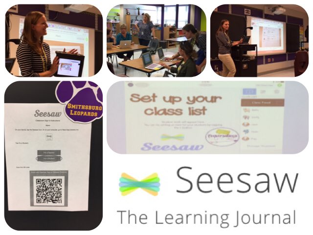 MadiganFCPS's tweet photo. Thank you, @ansel_haley and Brittany Myers for hosting Wired Wednesday! We π Seesaw! @kkburgan #smithsburgrocks #wcpsmd https://t.co/pSb9O7MVKG