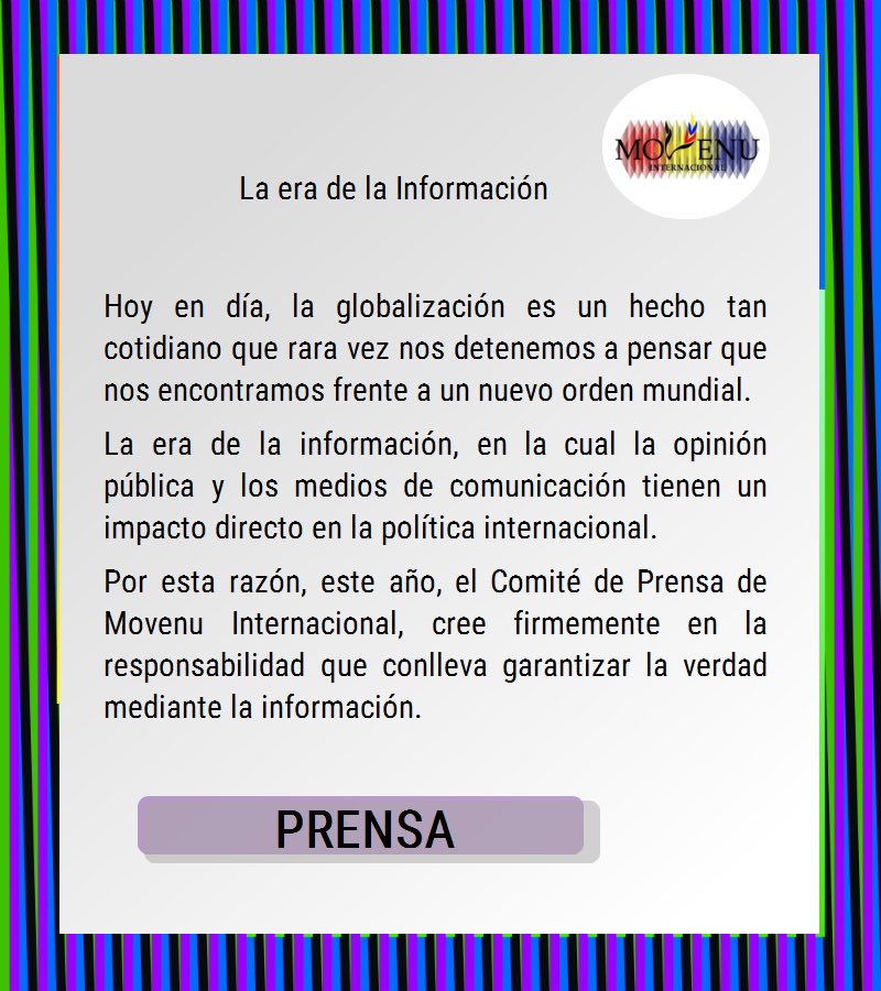 PRENSA: La era de la información