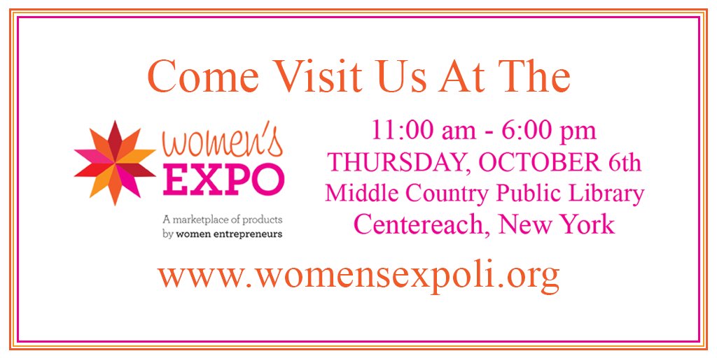 CSLJewelry's tweet photo. Just 1 day left until the #LongIsland Women's EXPO. Join me and 80 #WomenEntrepreneurs for great #shopping and lots of #fun! #wEXPOLI https://t.co/SVLk0OZt1N