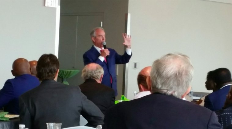 AEG_Intl's tweet image. Jim Rogers, former Duke Energy CEO, on how we can discover energy trade opportunities in Africa at #energizingafricathroughpartnerships