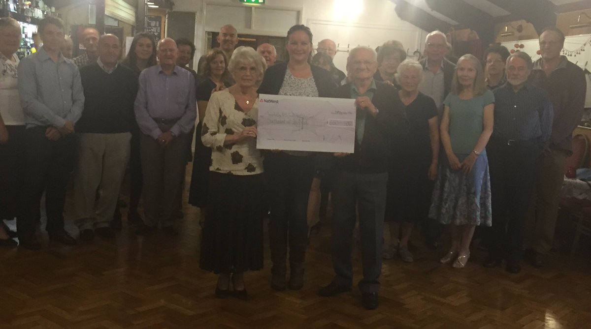 wvtcharity's tweet photo. Thank you to All Seasons Dance for another lovely donation this evening. #Hereford #Hospitals #Charity #KeepingDancing https://t.co/wA9UnGOISa