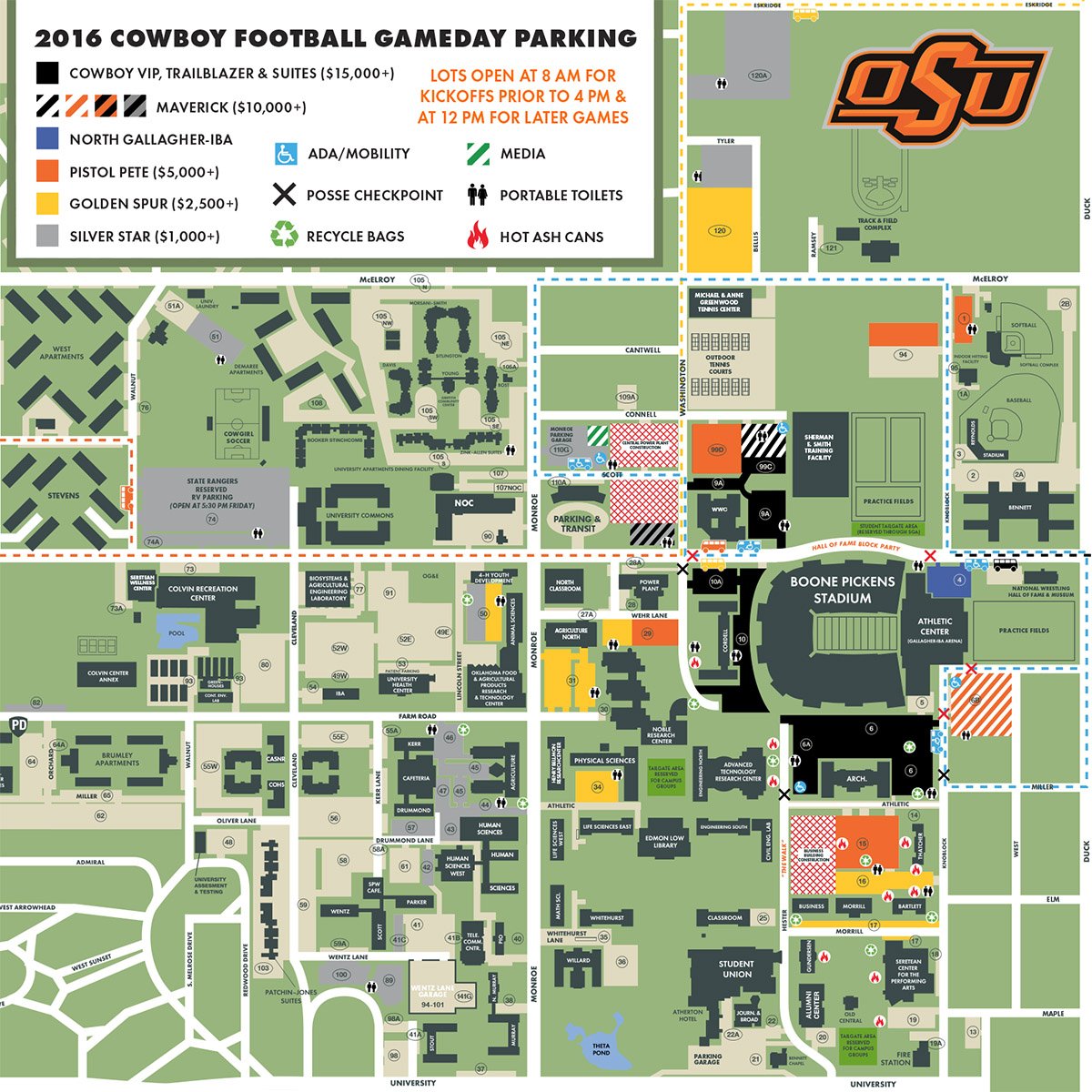 Campus Maps  Oklahoma State University