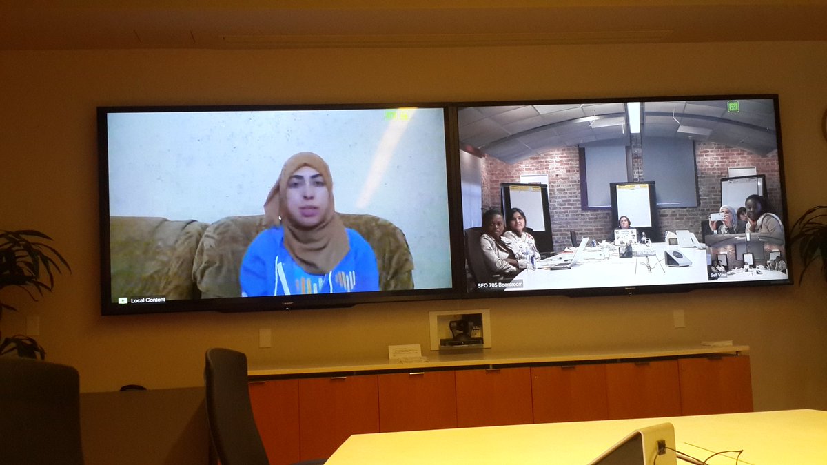 yamama_sh's tweet photo. now at #Mozilla @AyahSoufan is talking about her experience with @mozilla comunity #techwomen16 #techwomen15 https://t.co/QyFsbzyHQu