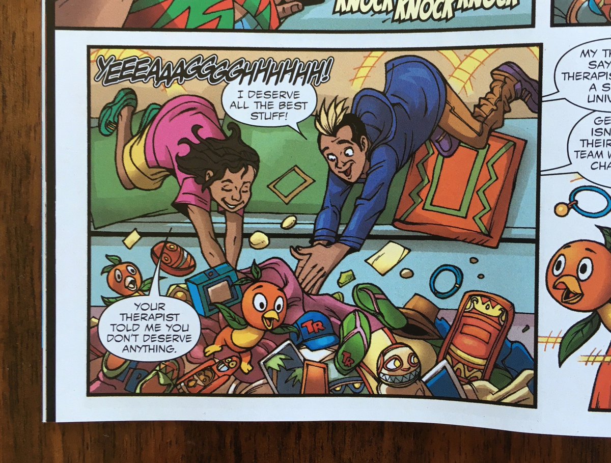 citycyclops's tweet photo. With words by me and art Art by Horacio Domingues, The Enchanted Tiki Room is out today! Safe for kids but made to be enjoyed by all. https://t.co/Z4JJrXR8KE