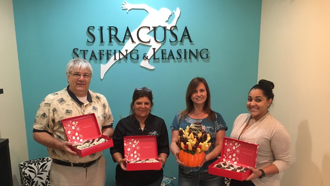 Huge thank you to @KymberlyGroup for their thoughtful gifts. We love working with great PEO's!!!