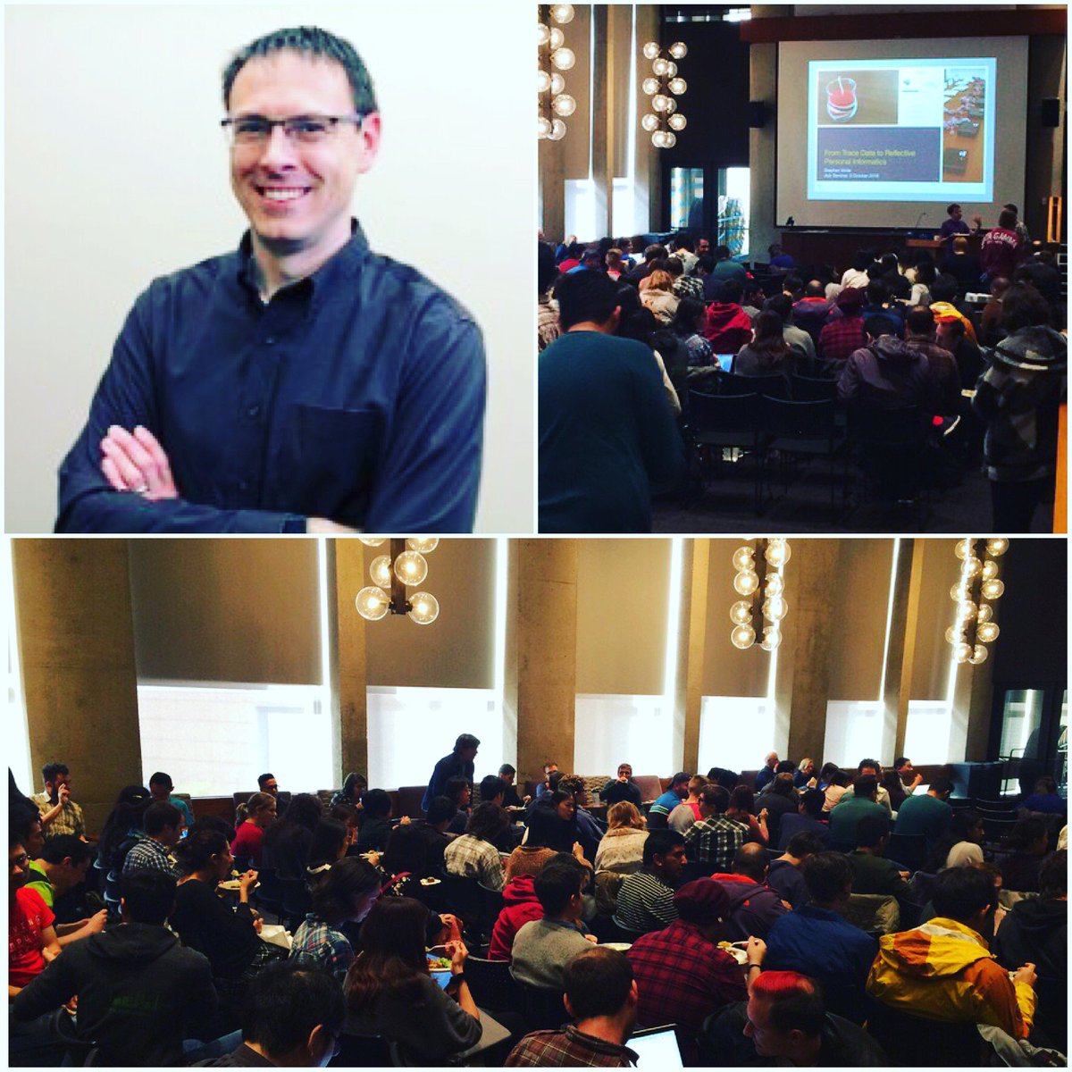 uwmhcid's tweet photo. Stephen Voida discusses #tracedata and #informationoverload @uwdub @svoida #dubseminar https://t.co/O8r1eovcew