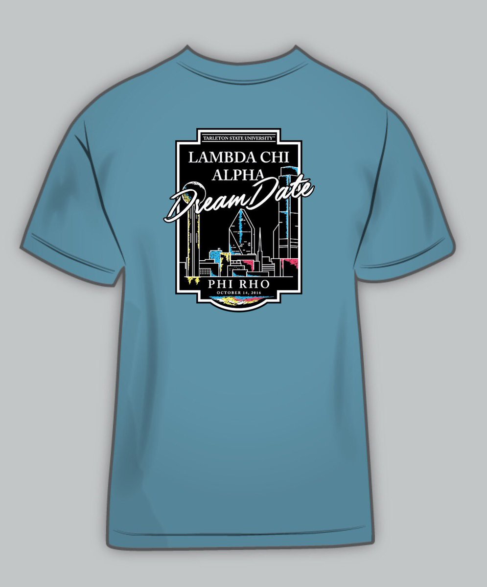TSULambdaChiAlp's tweet photo. https://t.co/3RdMcstdnT 
Link for Dream Date shirts now open! Orders will be in by the end of October and the link is open until the event! https://t.co/Wlgg1afLH3