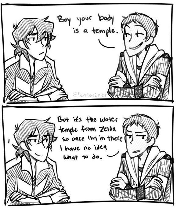 I'm sorry I had to. #klance 