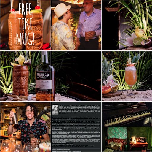 BurlockLondon's tweet photo. @SpiritofTiki have taken over @BurlockLondon social for 24 hours... stay tuned for more Tiki fun! 🌴🍹🍍  #tikitakeover #lcw16 https://t.co/OkE2xDqZSr