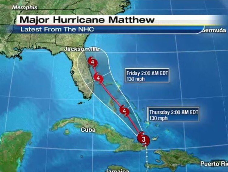 #Jacksonville, are you prepared for #HurricaneMatthew ? #Jax #duval #BeSafe