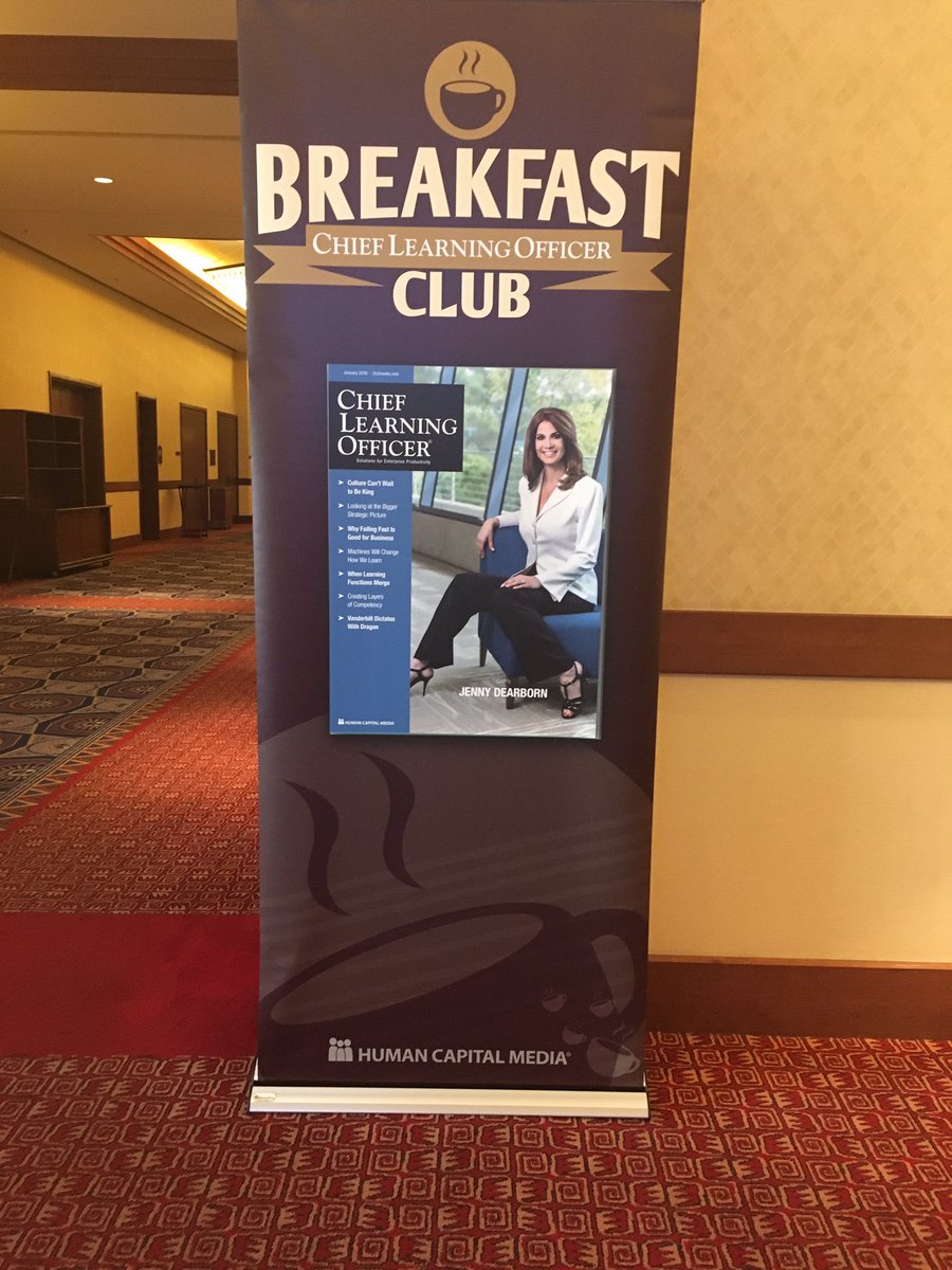 thaoleatherman's tweet image. Getting excited w/@DearbornJenny will share her insight from a Talent leader @SAP at CLO breakfast Club 2016 tomorrow @CLOmedia #clobc