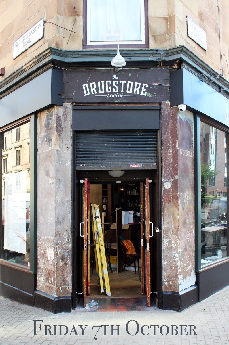 At 8pm on Friday 7th October, we will open our doors to Old Dumbarton Road. Welcome us to the neighbourhood this weekend! #LiveWell