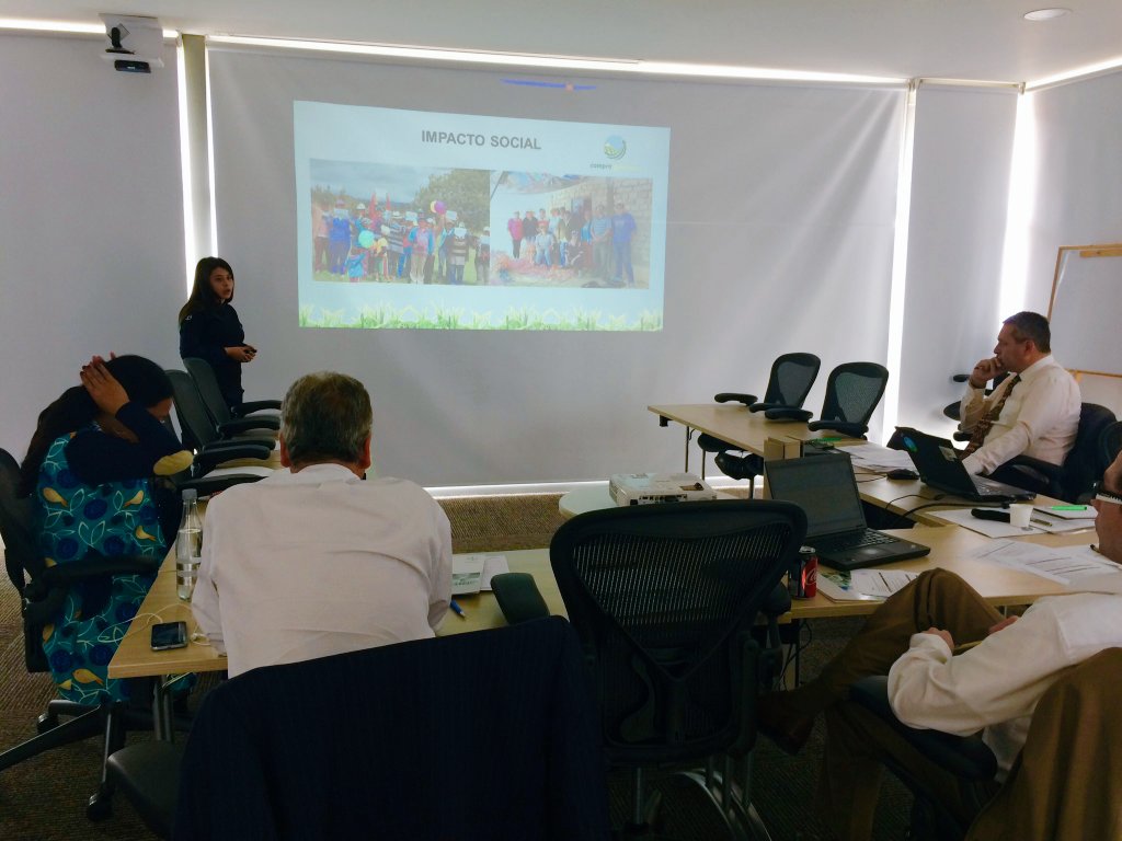 BayerAndinayCAC's tweet photo. Generar cadenas de comercialización para pequeños productores, la idea de Gina Jimenez de @univboyaca con @comproagro en #BYCI2016 https://t.co/WZpOLrxnHo