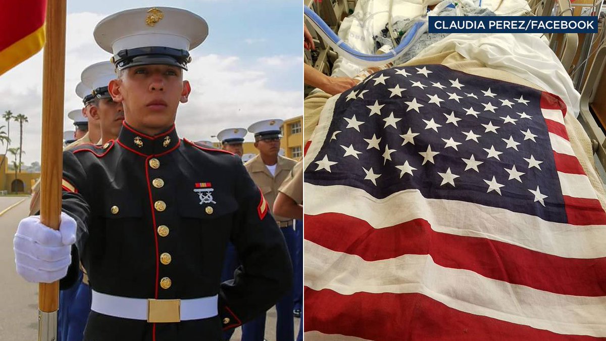 WATCH #LIVE: Funeral service for US Marine fatally shot in South LA while on military leave last month abc7.com/live