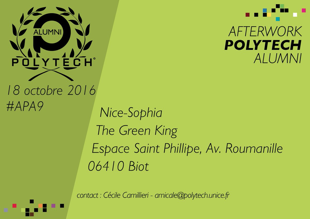 Amicale Polytech Nice Sophia tweet media