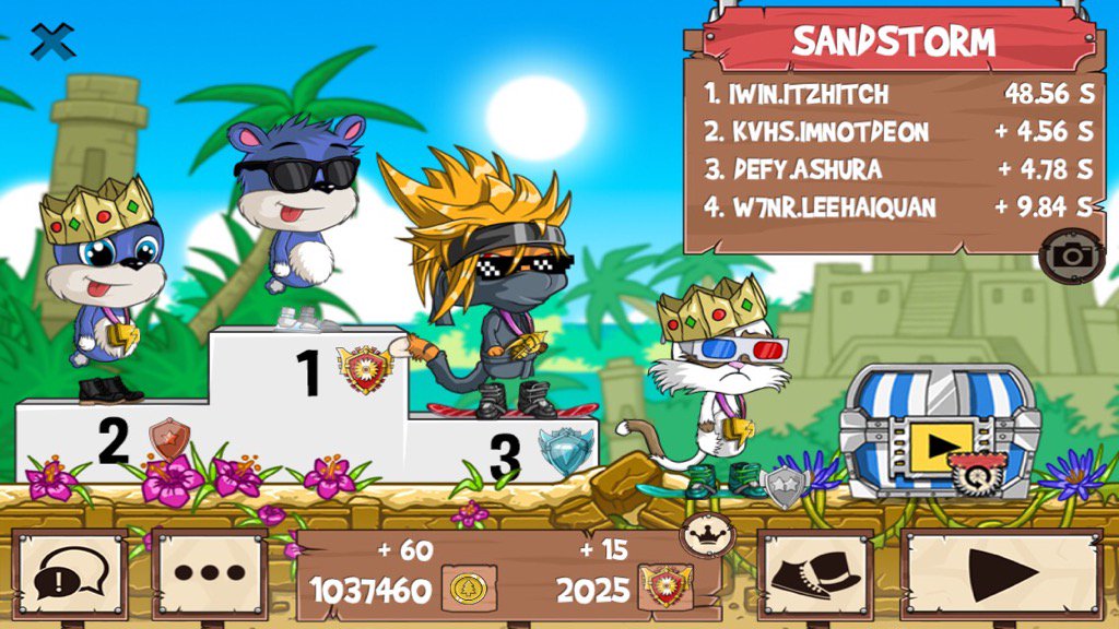 HI7CHx1's tweet photo. Get on my level, son! #funrun2 #ImNotDeon #Ashura #leehaiquan https://t.co/iAbbyvgAFv
