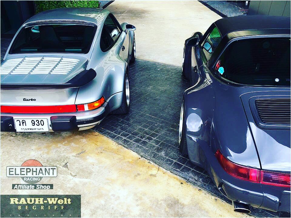 ElephantRacing's tweet photo. Thailand | RWB Coolness from your affiliate shop Autohaus RWB https://t.co/aWwgp2NRL1 #Porsche #Porsche911 #PorscheRWB #RWB https://t.co/OQMRievjMn