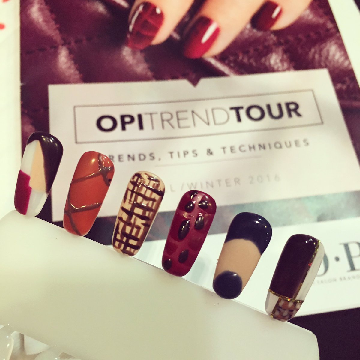 Beautyguild's tweet photo. We have been at the @OPINAILSUK Trend Tour learning #nailart for AW16 using the Washington Collection #OPITrendTour https://t.co/PUdx6FY297
