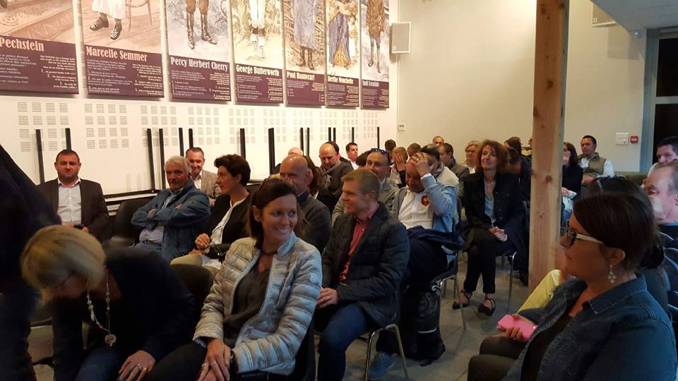 avenirCCI's tweet photo. Réunion de campagne @avenirCCI avec la délégation de Péronne: un très beau succès !! Plus de 50 chefs d'entreprise sont venus échanger https://t.co/4PU9HjT7Hg