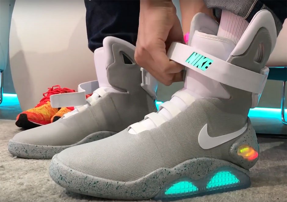 SneakerNews's tweet photo. If you're in NYC, you can try on the self-lacing Mag for yourself  https://t.co/ROl6M97ho6 https://t.co/5DluSdIS7r