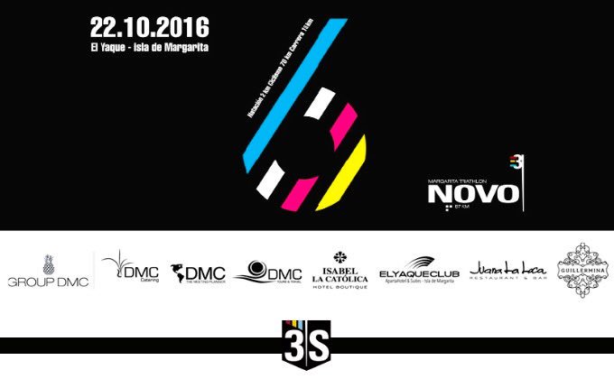 Novo3Series's tweet photo. El @groupdmc en alianza con @novo3series impulsan la 6ta edición del "Novo3 Margarita Triathlon 2016" #GrupoDMC #triathlon https://t.co/KchgGA6OM2