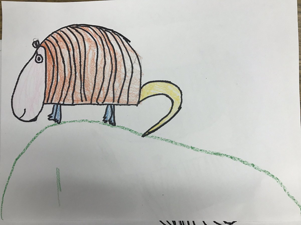 WHEArtRoom's tweet photo. 1st grade armadillos from day one #timbersart #timberselementary https://t.co/AwwsSf6cfa