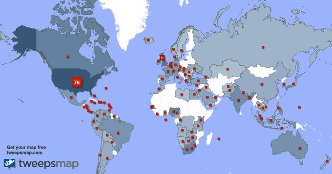 I have 45 new followers from USA, Australia, Nigeria, and more last week. See https://t.co/GCleYnYflL<a href="/tag/thanksall"class="tags"><span>#thanksall</span></a>