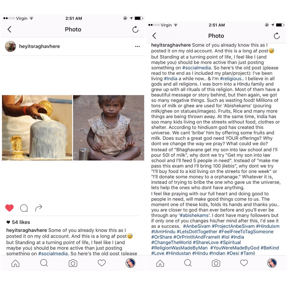 Tharshiniy's tweet photo. Billion Dollar Perspective! π―π This is worth reading, I promise β€ #ProjectAnbeSivam #Hinduism #letsdoittogether #worldhunger #lovefeeds https://t.co/rQKuEWIQQH