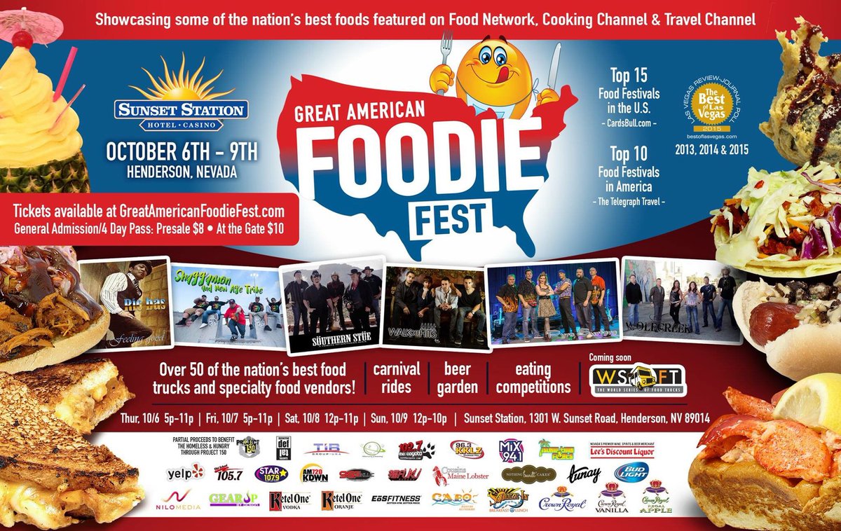 ROAD TRIP Destination <a href="/GAFoodieFest/">GreatAmericanFoodie</a>! Who’s following us? #LetsEatSushiburrito