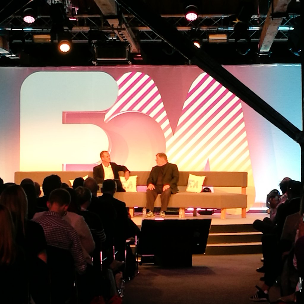 FestofMarketing's tweet photo. "The 3 things needed for a successful company, engineering, business sense &amp; most important of all marketing" -  @stevewoz #FOM16 https://t.co/ib7u75fEO2
