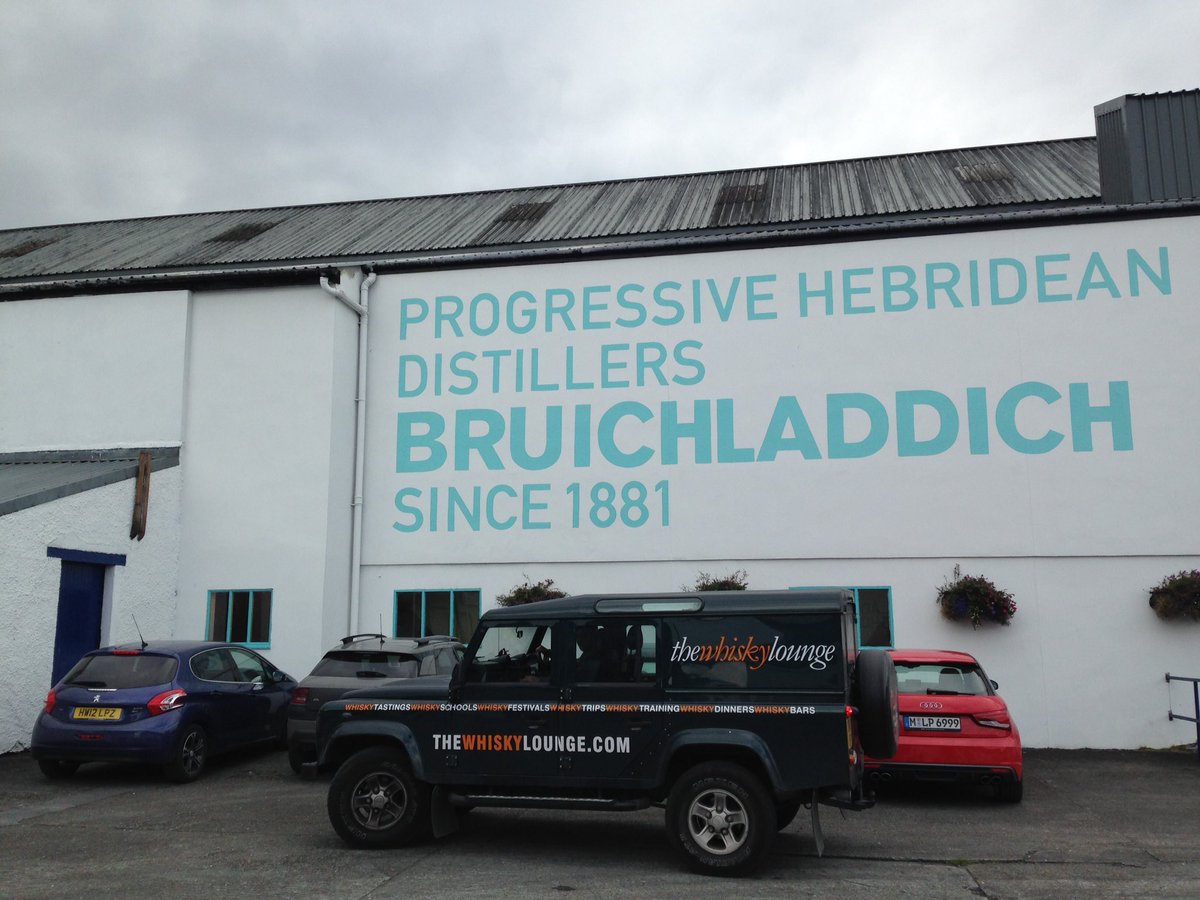 Thanks <a href="/Bruichladdich/">Bruichladdich Distillery (Account Inactive)</a> and Fraser for an awesome distillery tour and warehouse tasting! <a href="/TWLEddie/">Eddie Ludlow</a> <a href="/TWLJoe/">Joe Clark</a> <a href="/TheWhiskyLounge/">The Whisky Lounge</a>