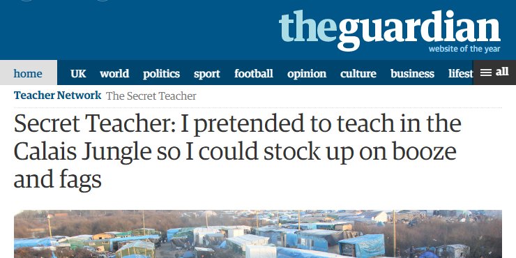 Not a Secret Teacher (@sekretteecher) on Twitter photo 