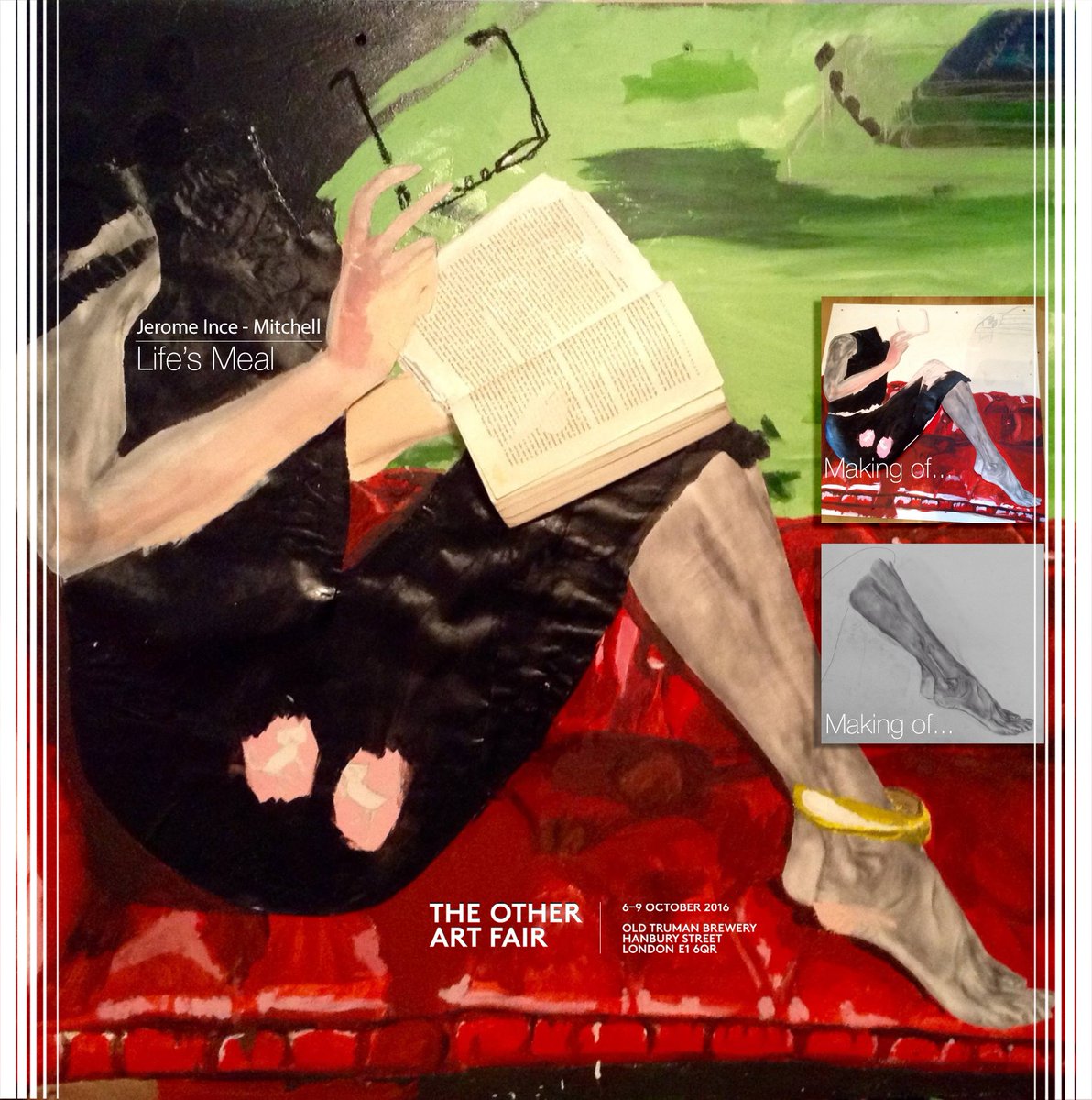 VelvetAndP's tweet photo. #ArtLovers, tomorrow is the opening of @TheOtherArtFair with the very best emerging &amp; undiscovered #artists like @I_MJEROME #contemporaryart https://t.co/BHYR8v8ssS