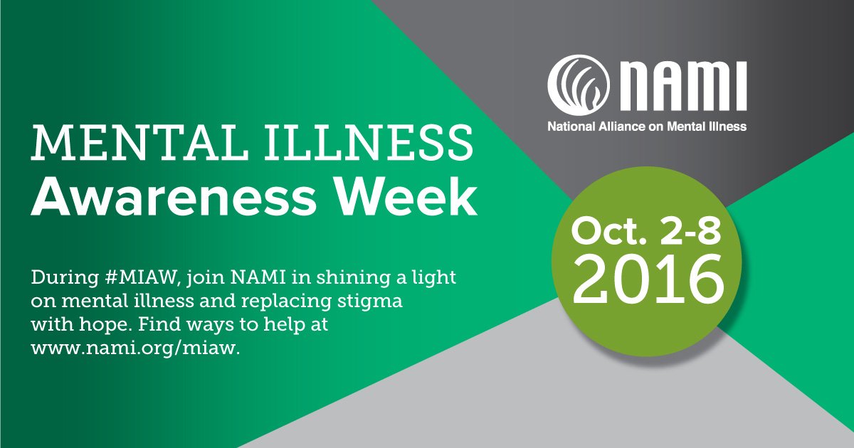 AlliesinChange's tweet photo. October 2nd-8th is Mental Health Awareness Week! https://t.co/5UbzdzLh7j