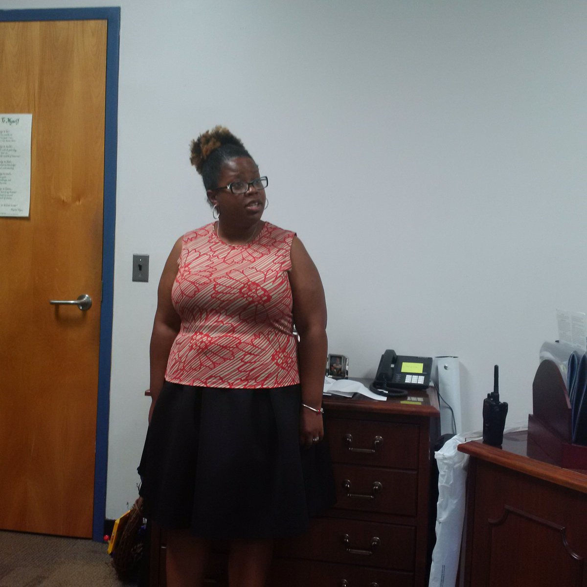 Social Contract in Principal Holeman's office