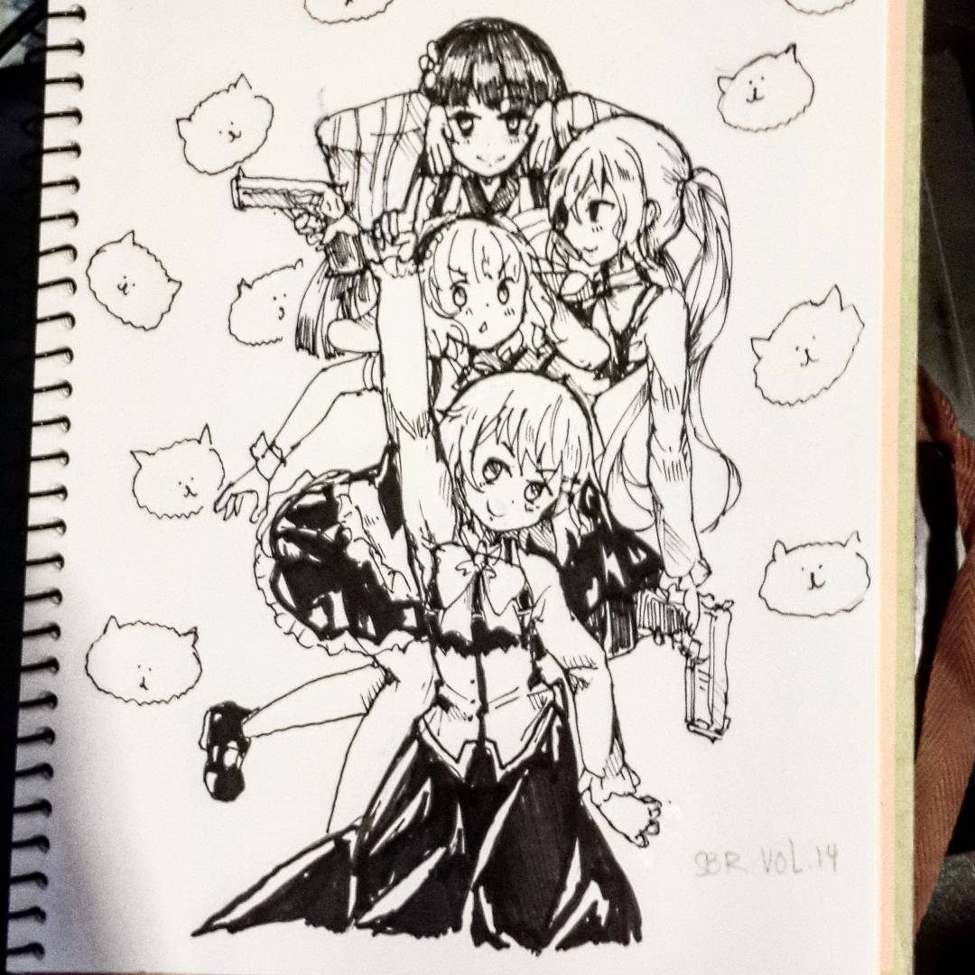 #inktober day6

Is the order a Steel Ball!? / ご注文は鉄球ですか? 
or should i go with
Rabbit Ball Run!
lol
#ご注文はうさぎですか #gochiusa #ごちうさ 