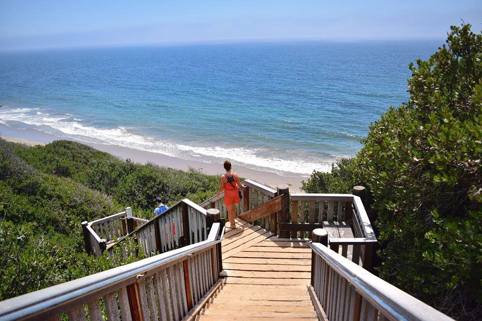 Stairs right to the #beach. Who knows where this is? #SantaBarbara #seesb #centralcoast (Pic via Visit Santa Barbara)