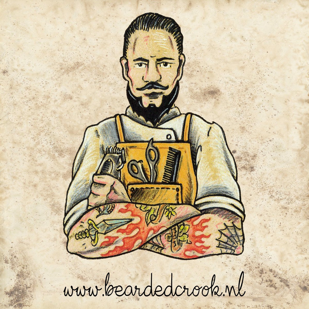 Waiting for the new #beardedcrook sticker