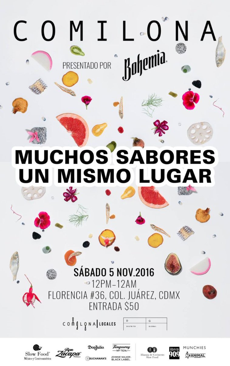 animalgourmet's tweet photo. 35 opciones gastronómicas, foros de discusión, laboratorios del gusto… Esto es la nueva @comilonamx https://t.co/hzXMmkXQ7B https://t.co/Ft3pfMmVoa