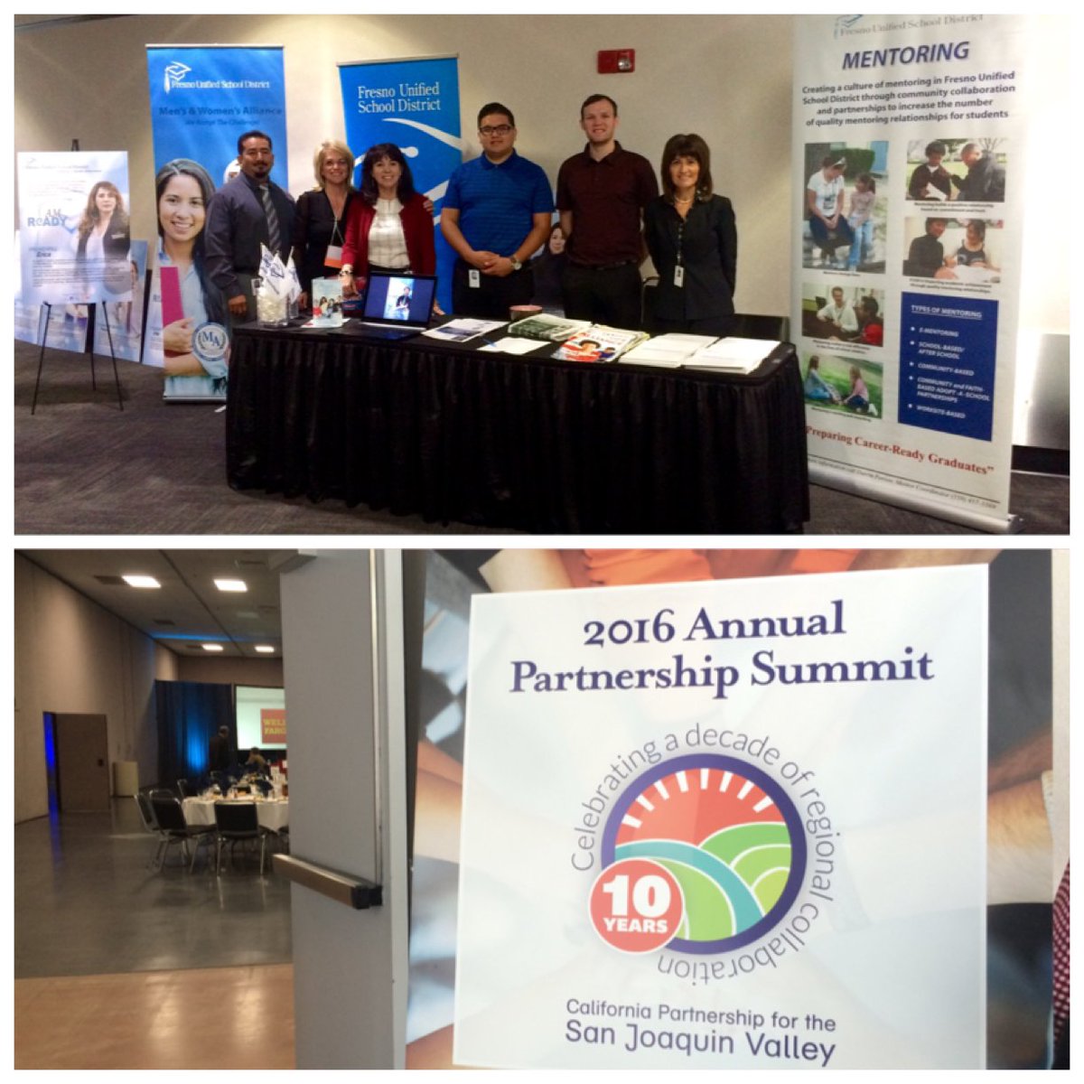 Come say hello to Fresno Unified @PartnershipSJV's summit at @FresnoConvenCtr!